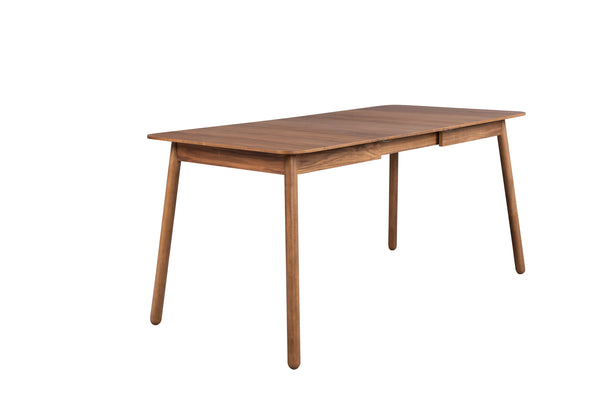 Tafel Glimps 120/162x80 Notenhout