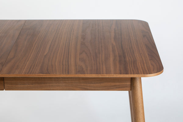 Tafel Glimps 180/240x90 Notenhout