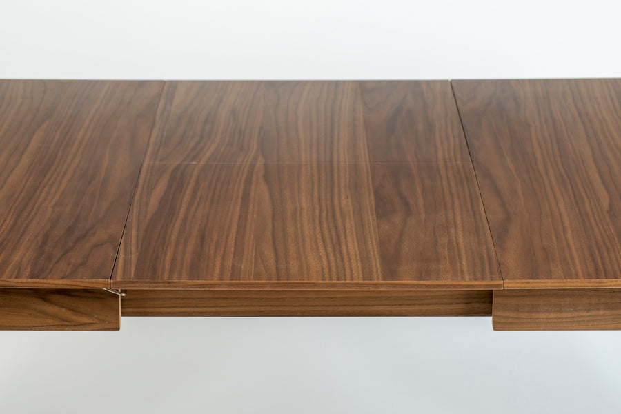 Tafel Glimps 180/240x90 Notenhout
