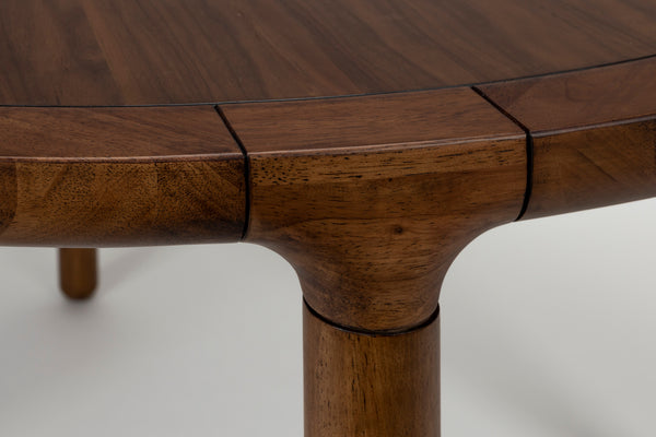 Tafel Storm '128 Notenhout