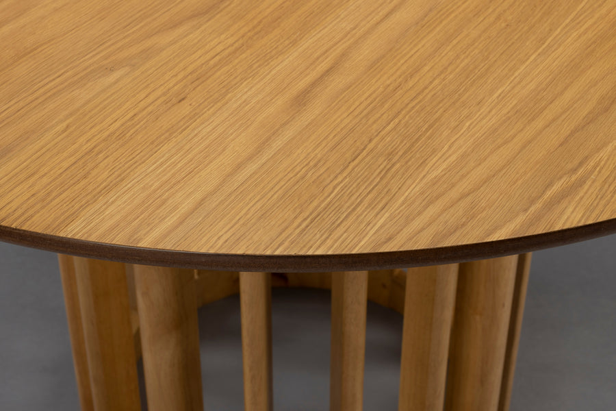 Barlet eettafel rond 120 cm hout eiken