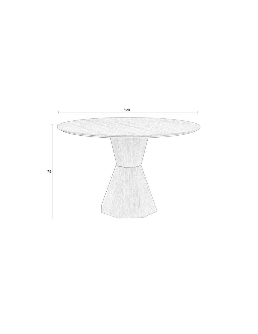 Lotus eettafel acaciahout naturel
