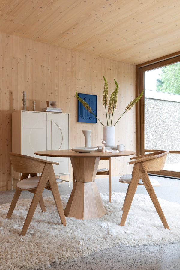 Lotus eettafel acaciahout naturel