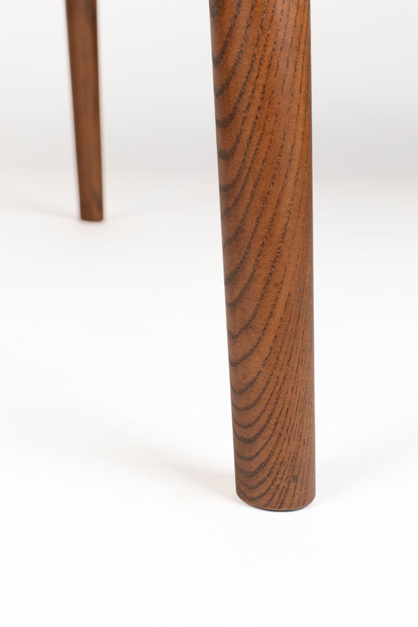 Tafel Twist Rond Notenhout