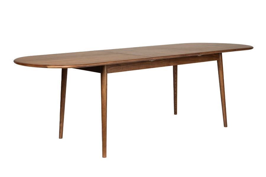 Tafel Twist Ovaal Notenhout