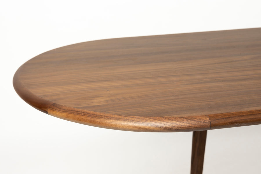 Tafel Twist Ovaal Notenhout