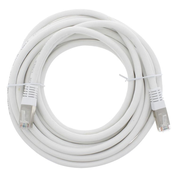 Ql ftp kabel cat6/2rj45 kpn wit 3m