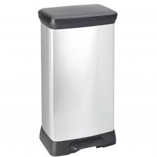 Rechthoekige pedaalemmer Decobin 50 ltr