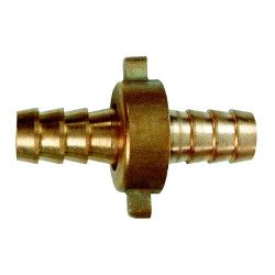 Schroefkoppeling messing 3/4-1/2