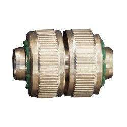 Garden messing koppelstuk 1/2s-1/2s