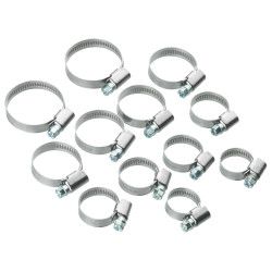 Set spanringen (mix 10 stuks) rvs