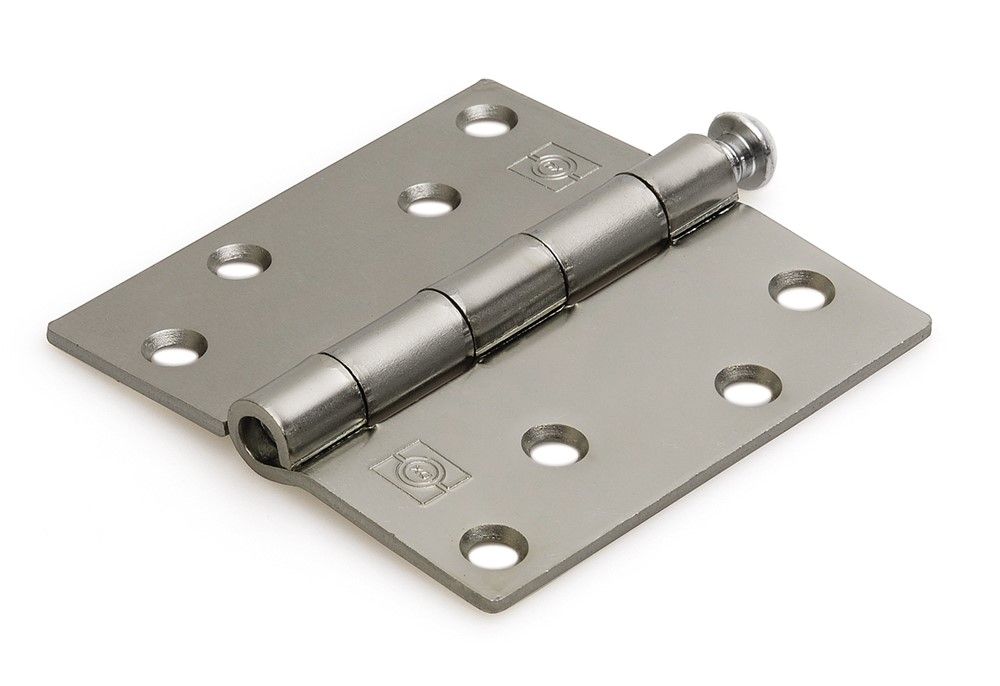 Scharnier / rechte hoeken / 89x89 mm / losse verzinkte pen / staal verzinkt