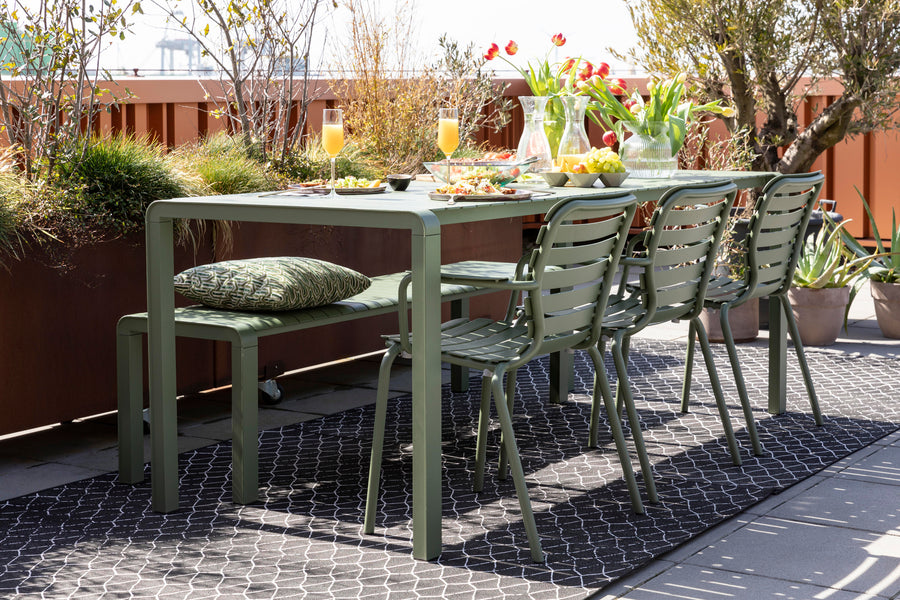 Tuintafel Vondel 214x97 Groen