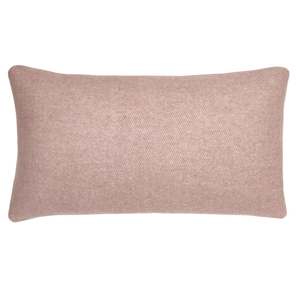 Malagoon sierkussen misty roze omkeerbaar - 35x60cm gerecyclede wol