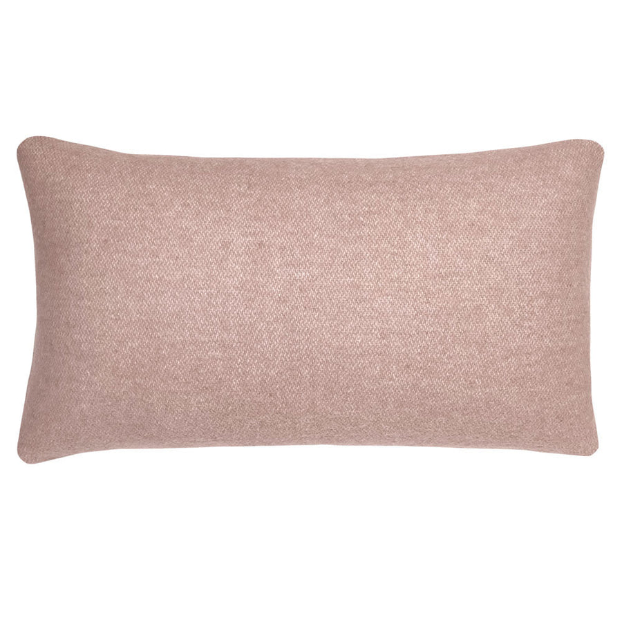 Malagoon sierkussen misty roze omkeerbaar - 35x60cm gerecyclede wol