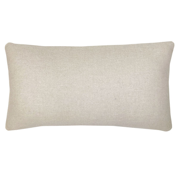 Malagoon sierkussen misty roze omkeerbaar - 35x60cm gerecyclede wol