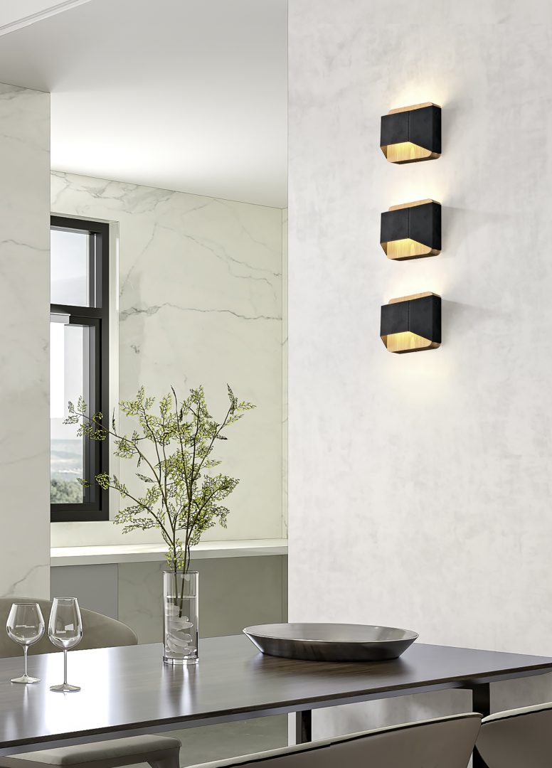 Trio wandlamp arino