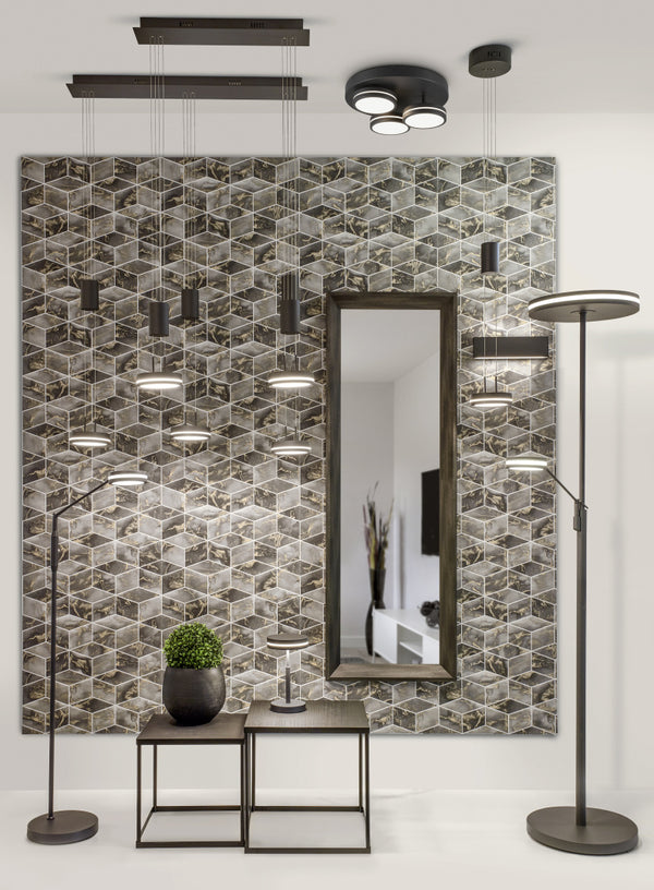 Trio wandlamp concha