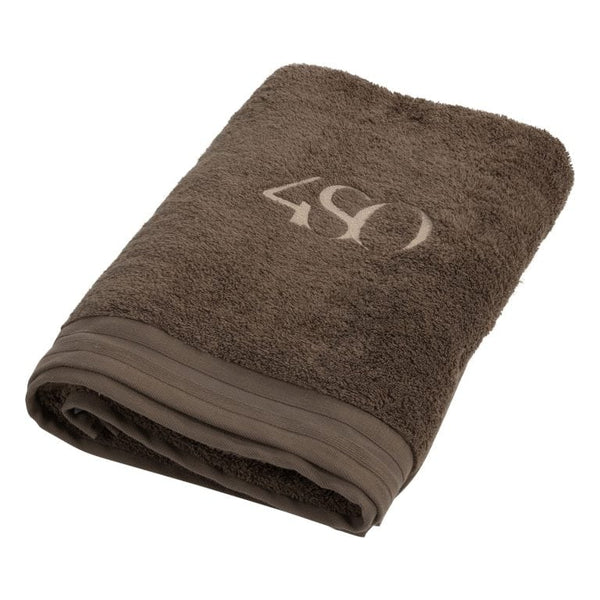 Handdoek 180 x 100 cm. taupe