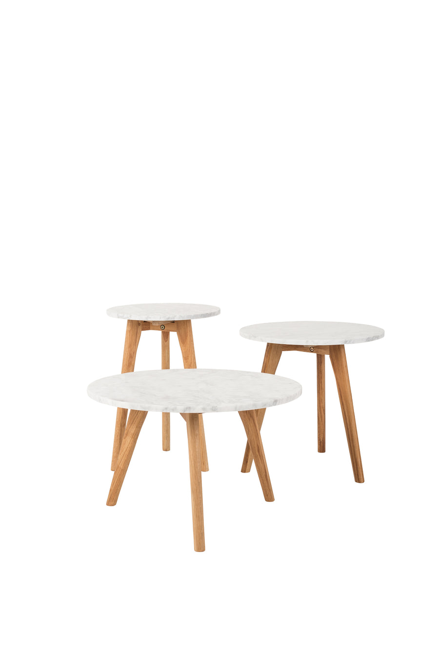 Zijtafel Wit Steen L