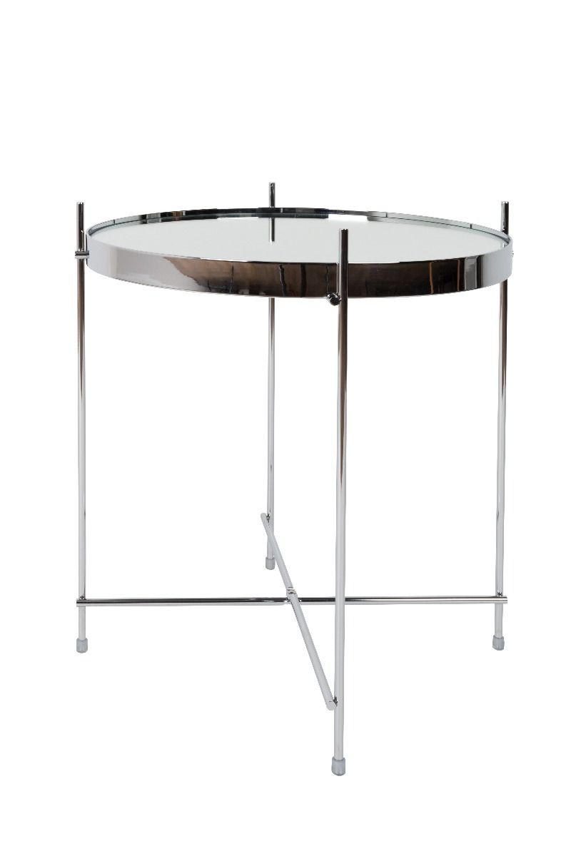 Cupid Side Table- silver