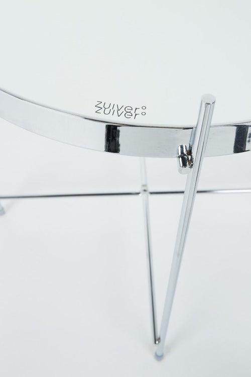 Cupid Side Table- silver