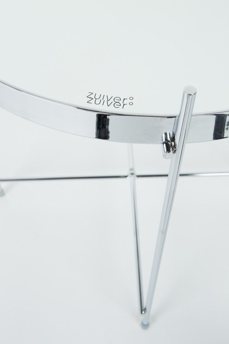Cupid Side Table- silver