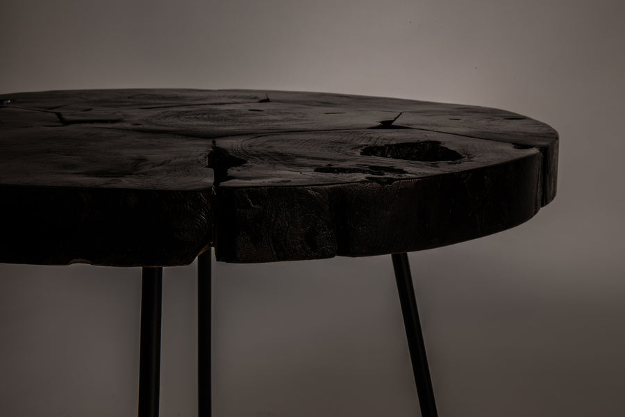 Kraton bijzettafel zwart l