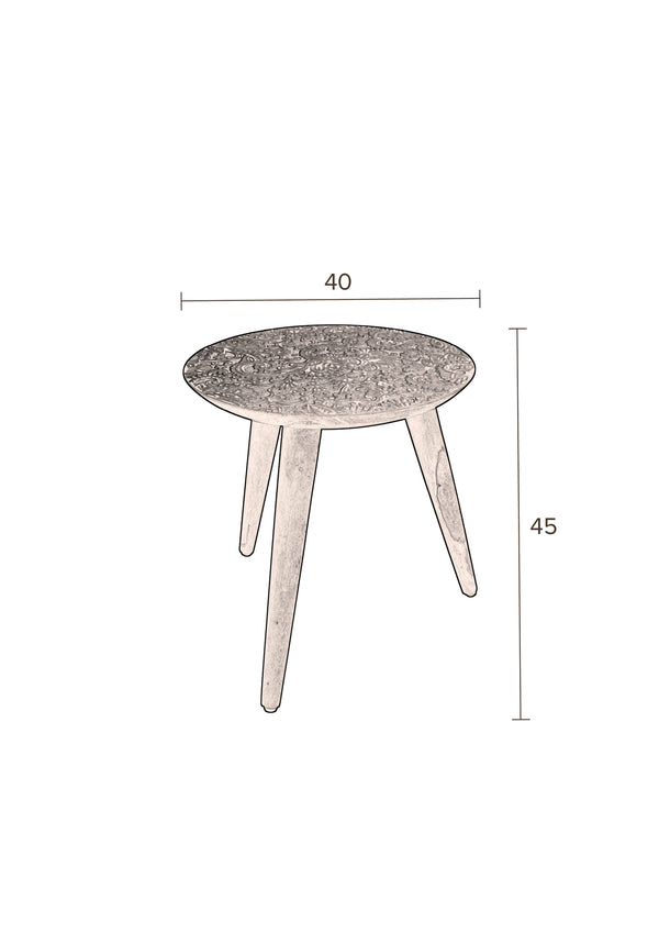 Zijtafel By Hand L