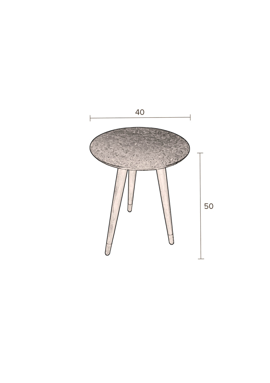 Zijtafel Bast Koper