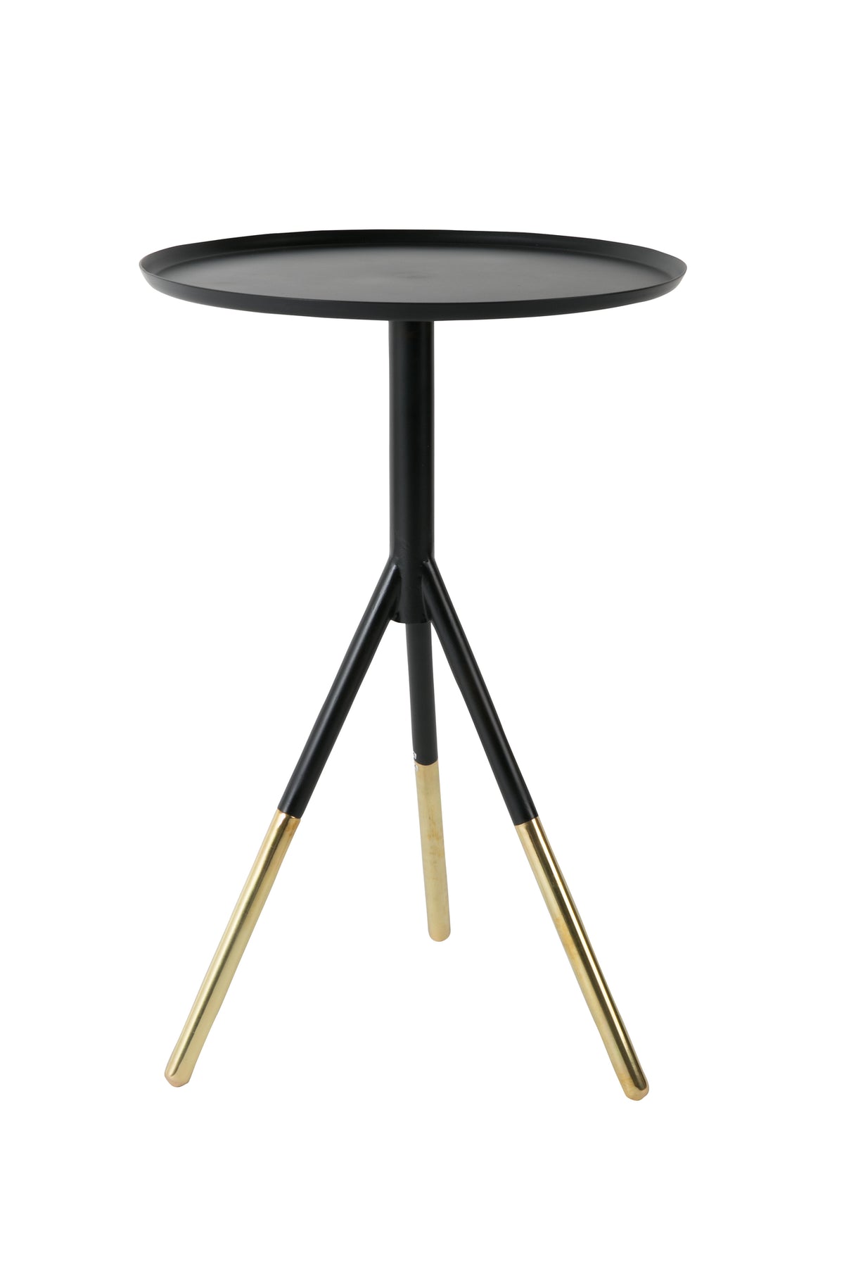 Zijtafel Elia Zwart/Messing