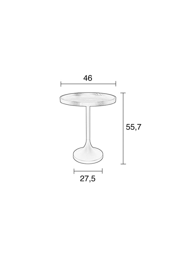 Zijtafel Jason Zwart