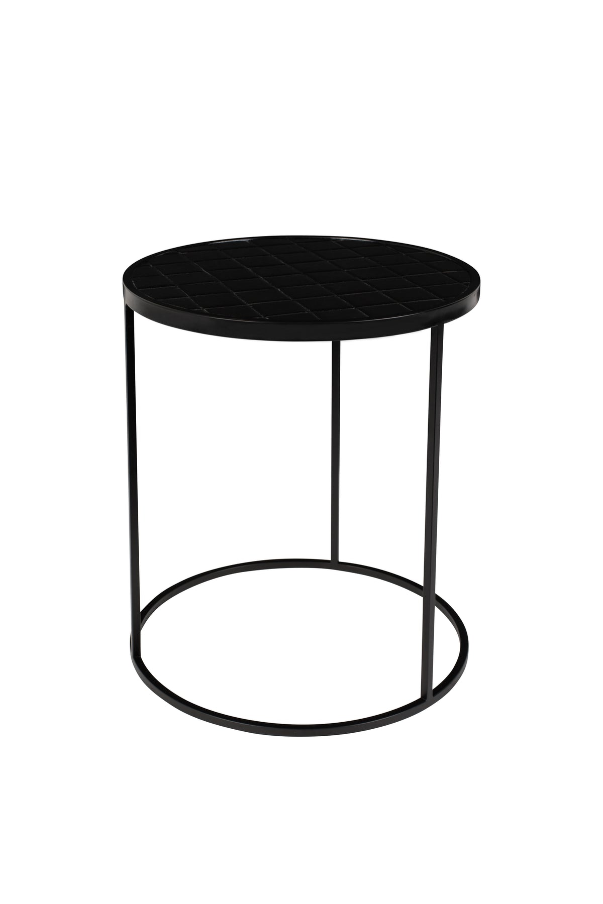 Zijtafel Geglazuurd Zwart