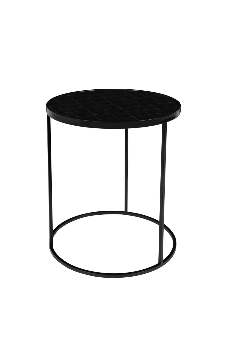Zijtafel Geglazuurd Zwart