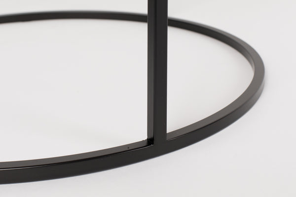 Zijtafel Geglazuurd Zwart