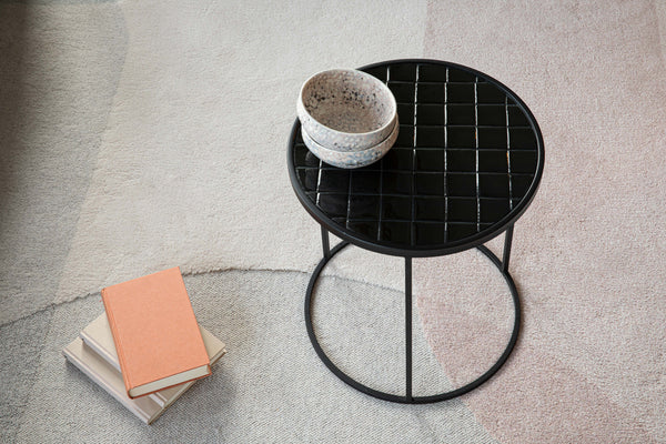 Zijtafel Geglazuurd Zwart