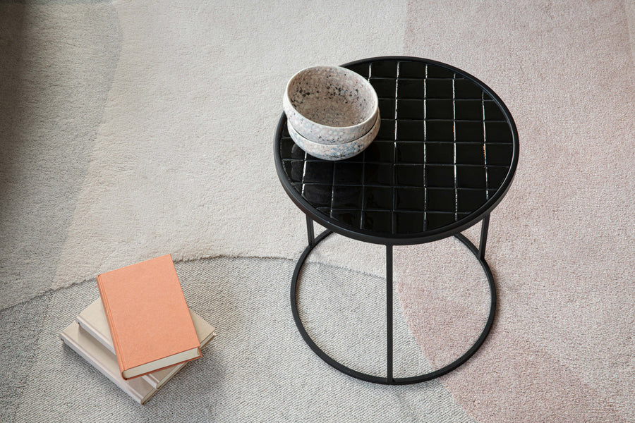 Zijtafel Geglazuurd Zwart