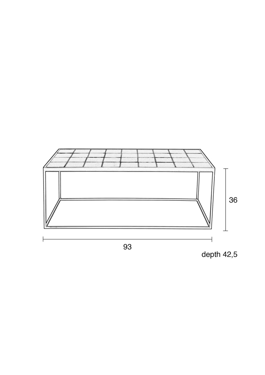 Salontafel Geglazuurd Groen