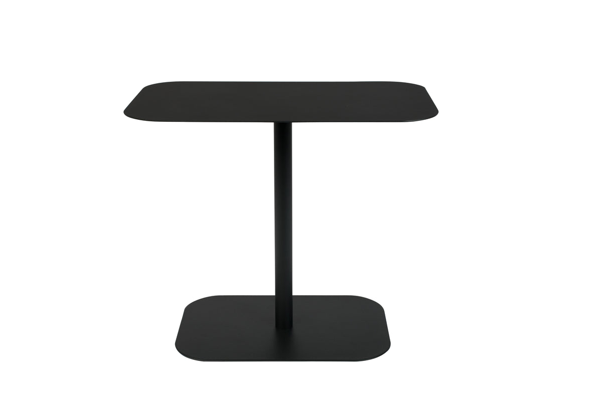 Zijtafel Snow Zwart Rechthoek