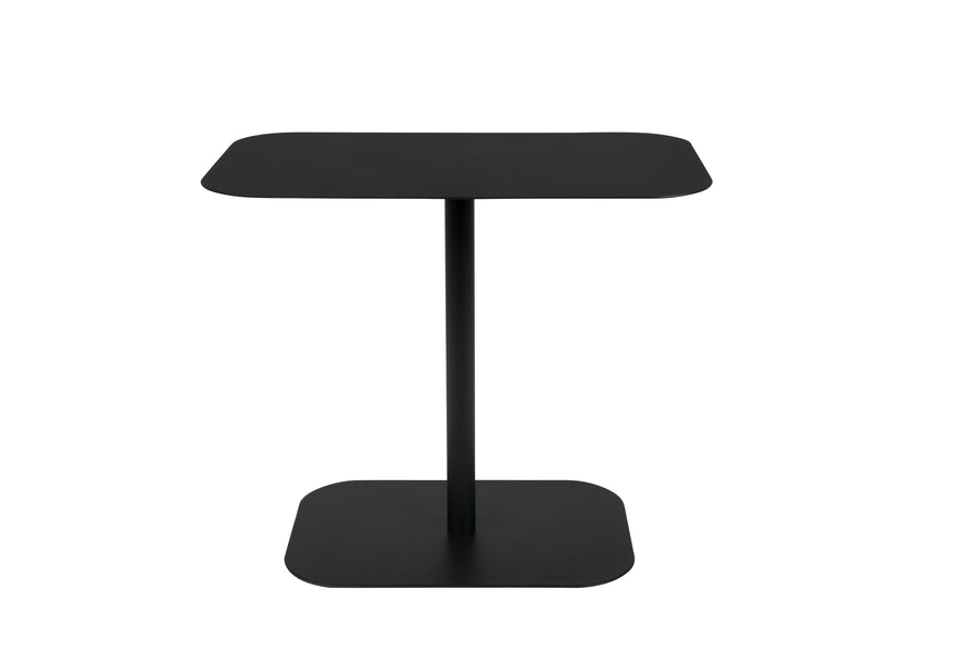 Zijtafel Snow Zwart Rechthoek