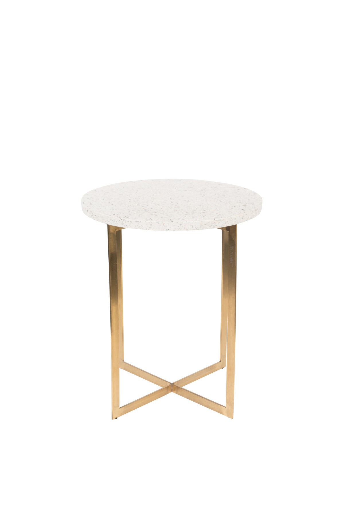 Zijtafel Luigi Rond Wit