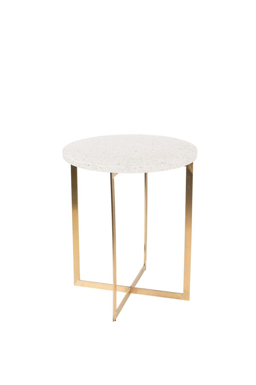 Zijtafel Luigi Rond Wit