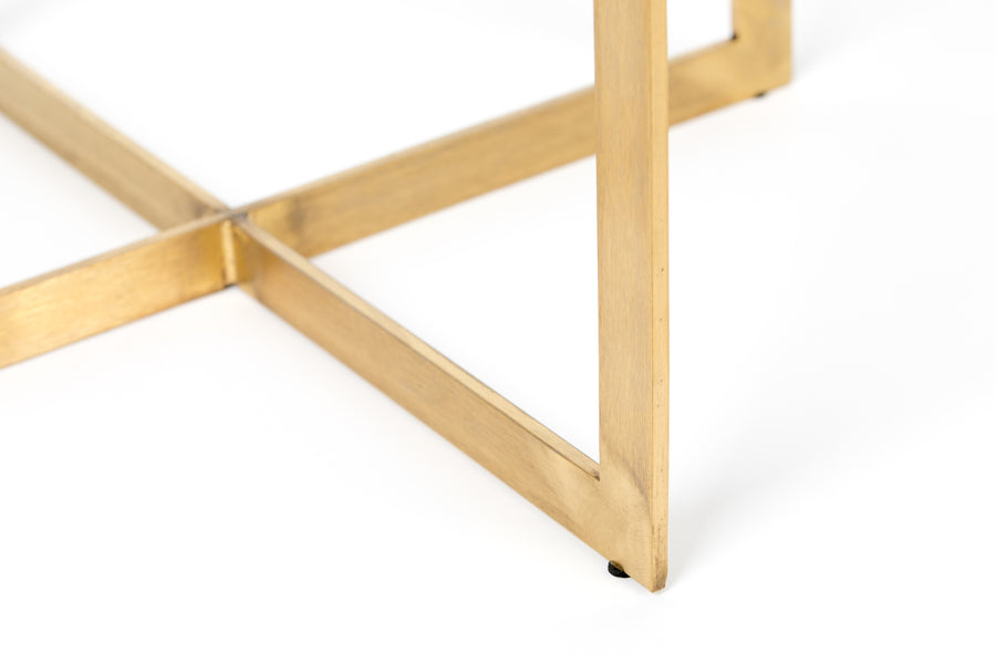 Zijtafel Luigi Rond Wit
