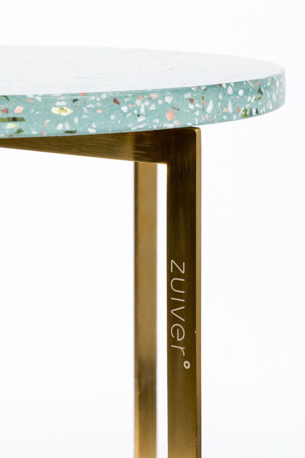Zijtafel Luigi Rond Groen
