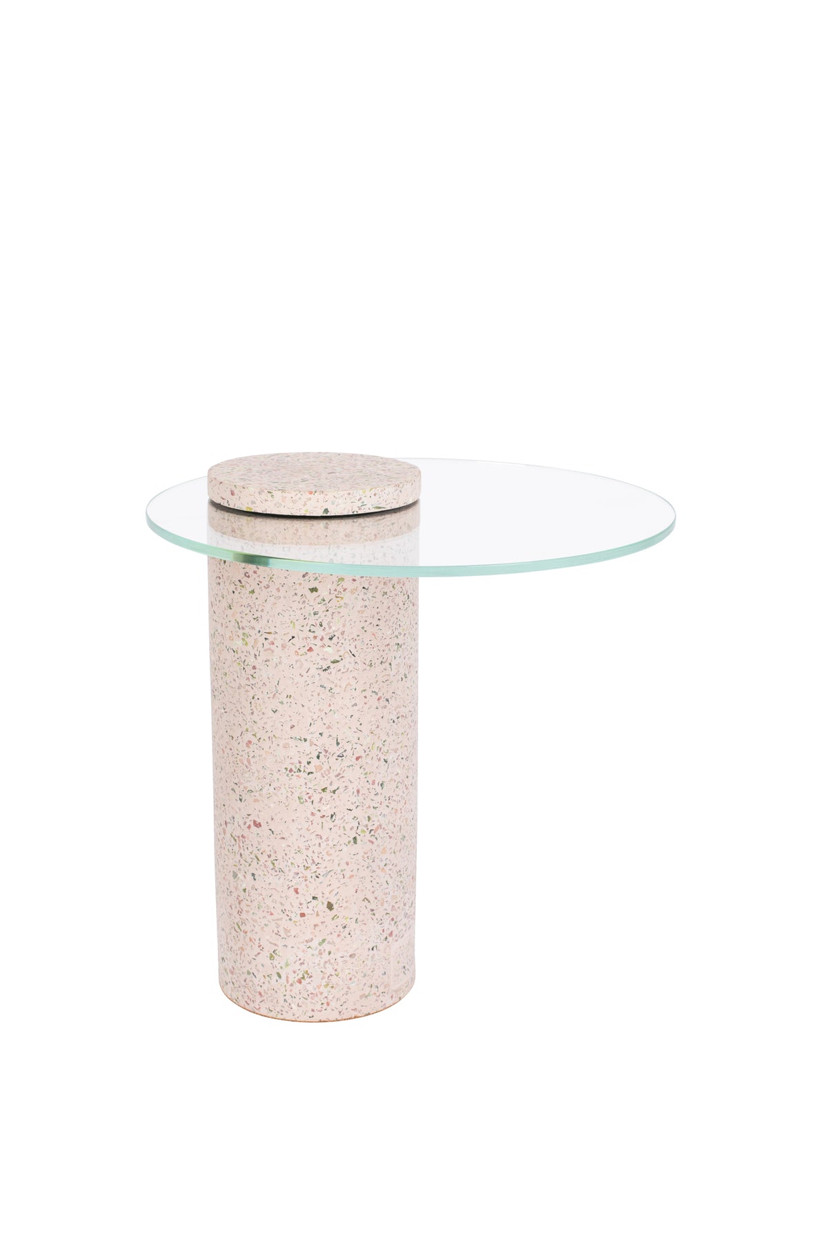 Zijtafel Rosalina Terrazzo Roze