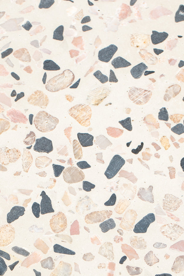 Zijtafel Rosalina Terrazzo Wit