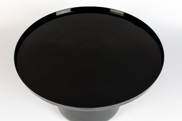 Shiny bomb salontafel rond 67 cm metaal zwart