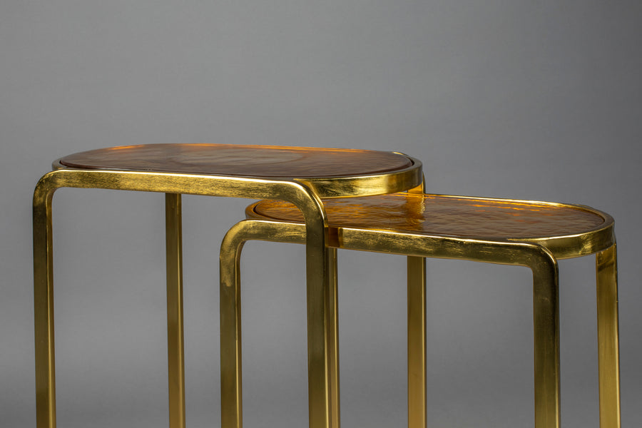 Zijtafel Bandhu Set van 2