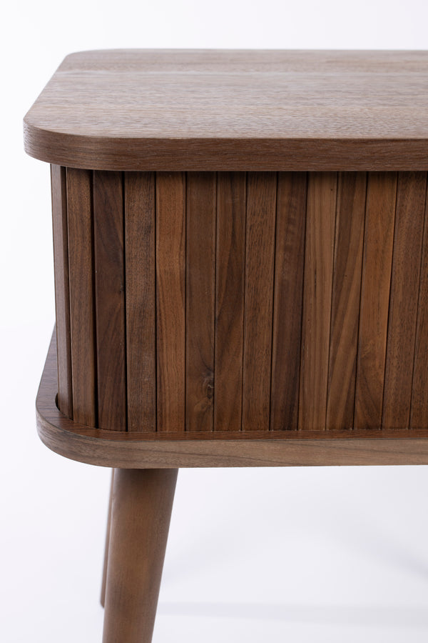 Zijtafel Barbier Notenhout