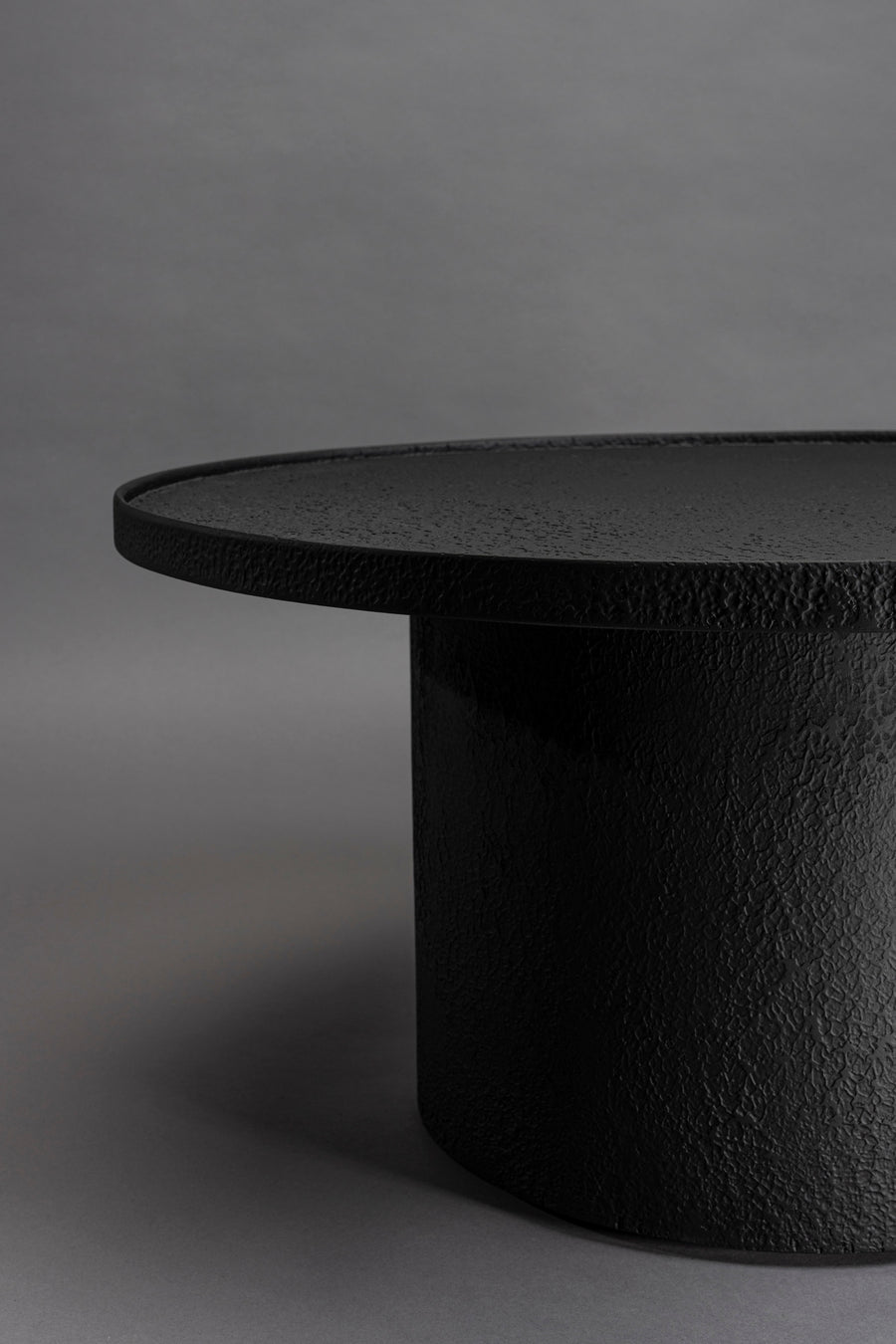 Salontafel Winston Rond Zwart